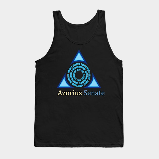 Azorius Senate Tank Top by Apfel 